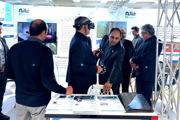 حضور شرکت خانه در نمایشگاه دستاوردهای تحقیق و توسعه با معرفی پروژه ساختمانی مبتنی بر مدل BIM 